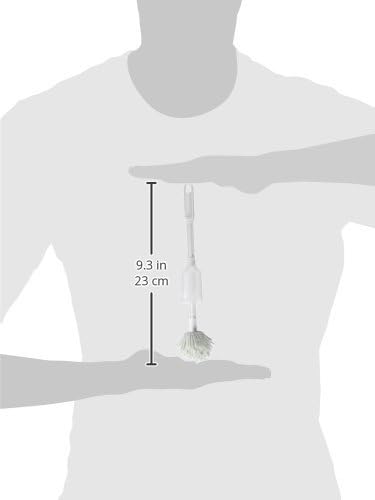 Fuller Brush Toilet Bowl Cleaner Brush – Antimicrobial Toilet Swab with Soft Non-Scratch Head, Long
