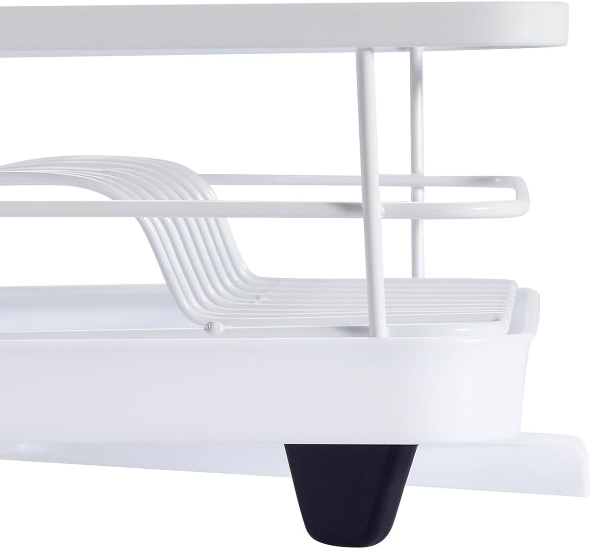 Dish Drying Rack 3 Piece Dish Drainer with Drainboard Set for Kitchen Counter – Dish Rack with