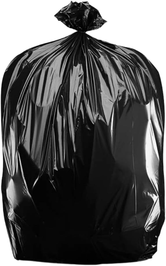 Plasticplace 20-30 Gallon Trash Bags │ 2.0 Mil │ Black Heavy Duty Garbage Can Liners │ 30" x 36"