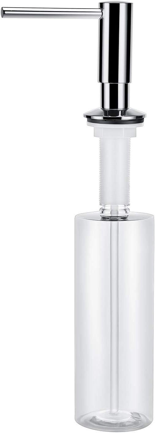 Samodra Sink Soap Dispenser, Metal Pump Head Liquid Lotion Countertop Kitchen Bathroom Soap