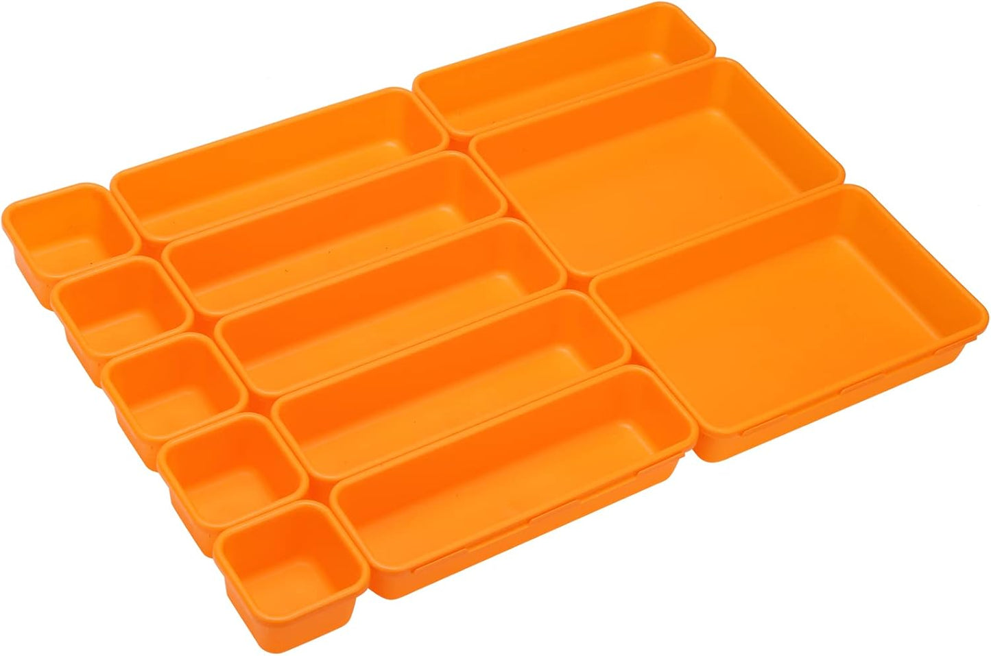 42 Pack Tool Box Organizer Tool Tray Dividers, Rolling Tool Chest Cart Cabinet Workbench Desk