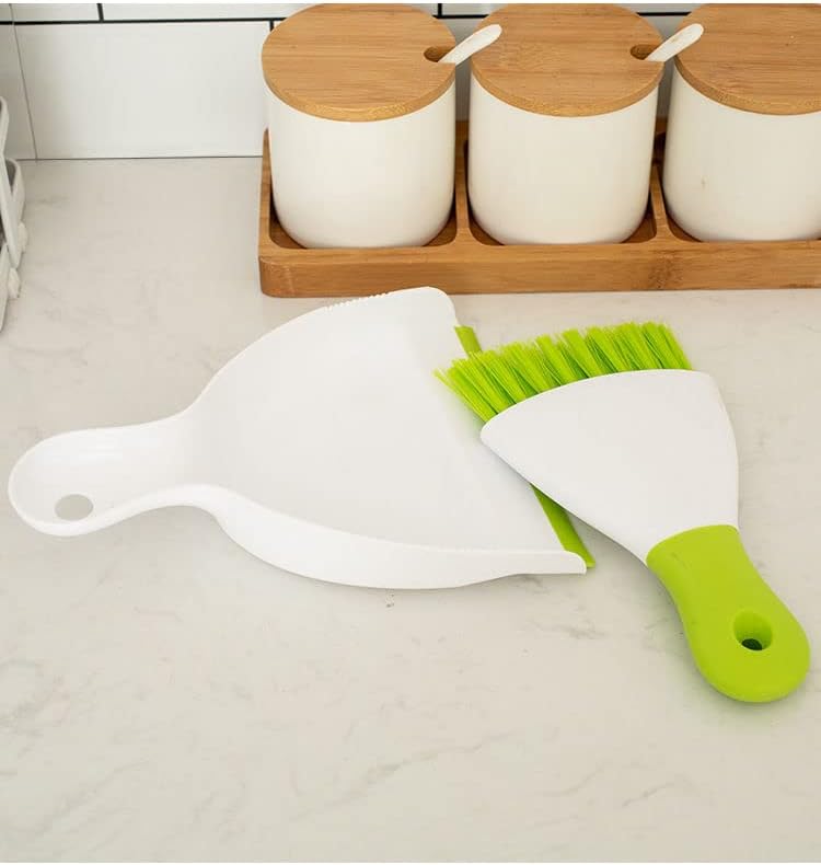 Dust pan Broom Brush Dustpan - Small Broom and Dustpan Set,Mini Broom and Dustpan,Small Dustpan and
