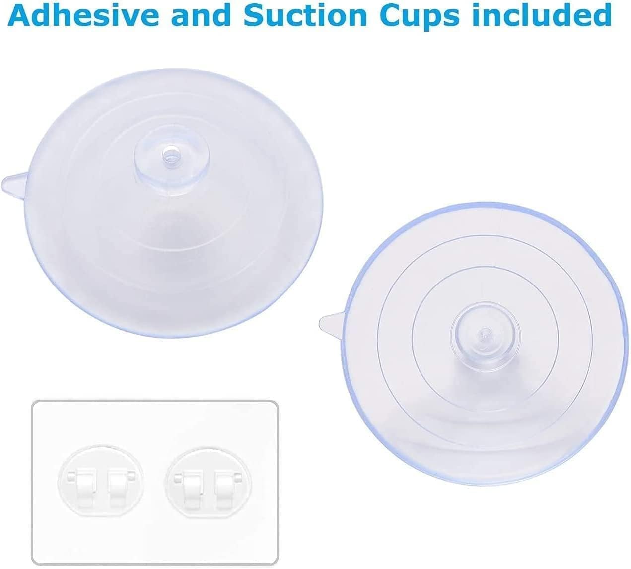 Sink Caddy Sponge Holder for Kitchen Sink Dish Cloth Hanger 2 Suspension Options(Suction Cups and