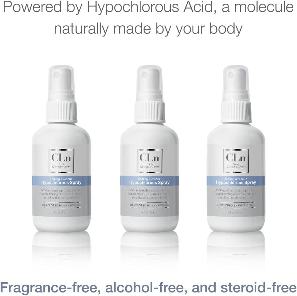 CLn® Hypochlorous Spray - Daily Cleansing Spray to Manage Minor Skin Cuts and Lacerations Without