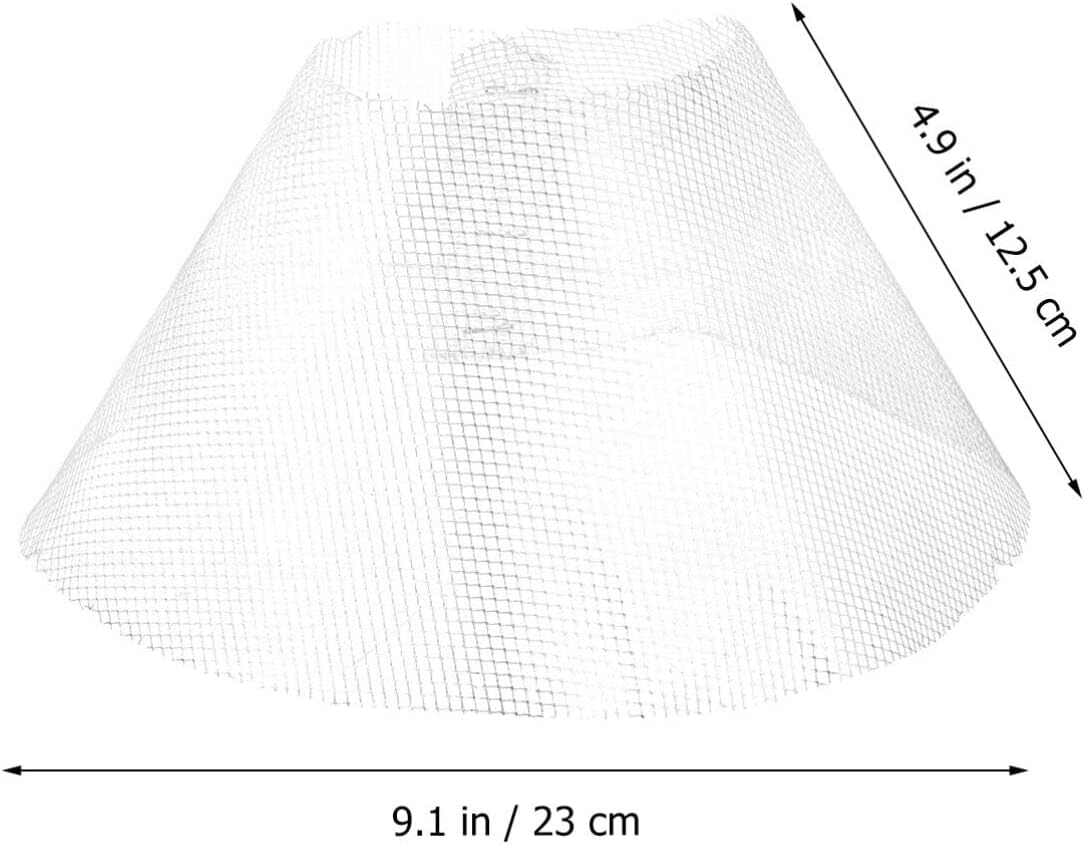 Gatuida Range Hood Filter Net 10-Pack 9 Inch Round Vent Grease Filter Replacement Mesh for Kitchen