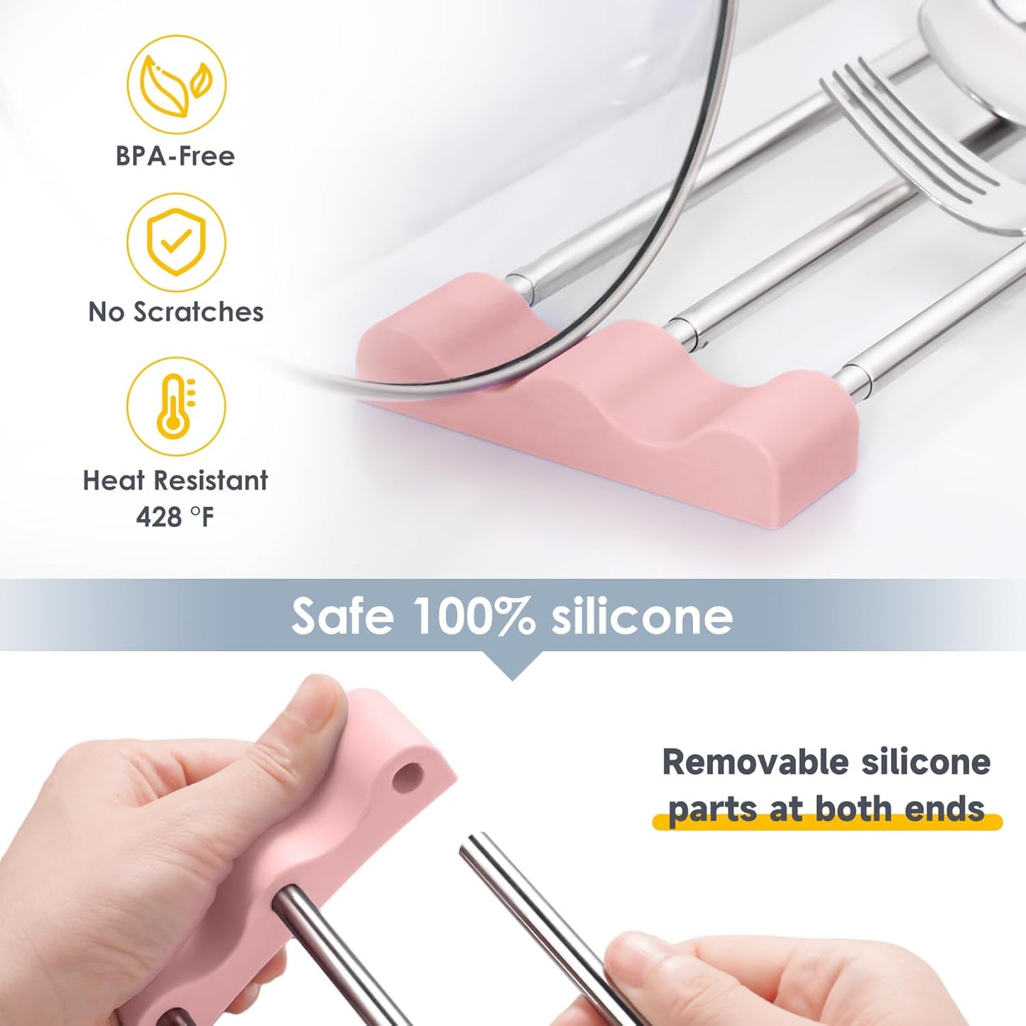Tomorotec Adjustable Over-The-Sink Kitchen Rack for Dishcloths, Sponges, Bottles and Brushes