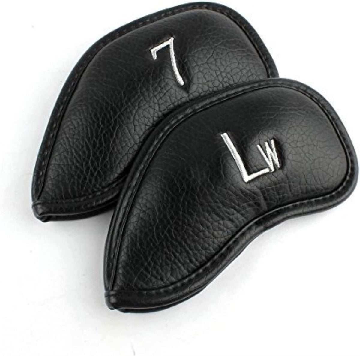 CRAFTSMAN GOLF 12pcs or 1pc Thick Synthetic Leather Golf Iron Head Covers Set Headcover Fit All