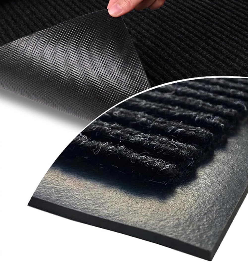 SRDDQLC Door Floor Mat Commercial Grade Large Size Heavy Duty Tough Entry Collection Slip Skid