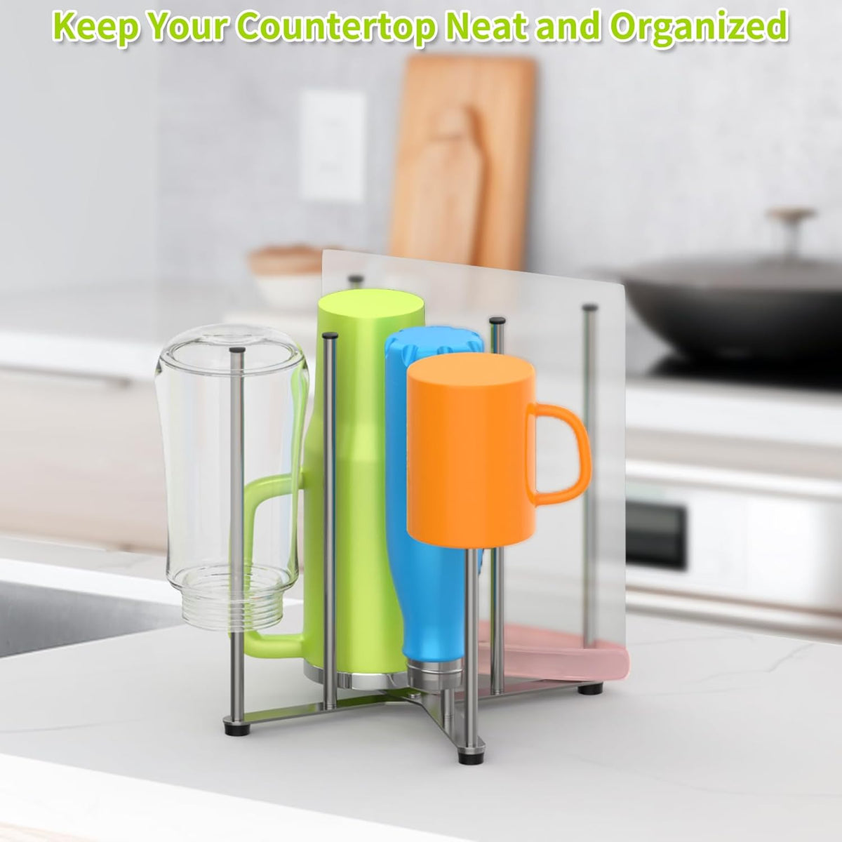 Reusable Bag & Bottle Drying Rack, Baby Bottle Drying Rack, Collapsible Cup Drying Rack for Glass