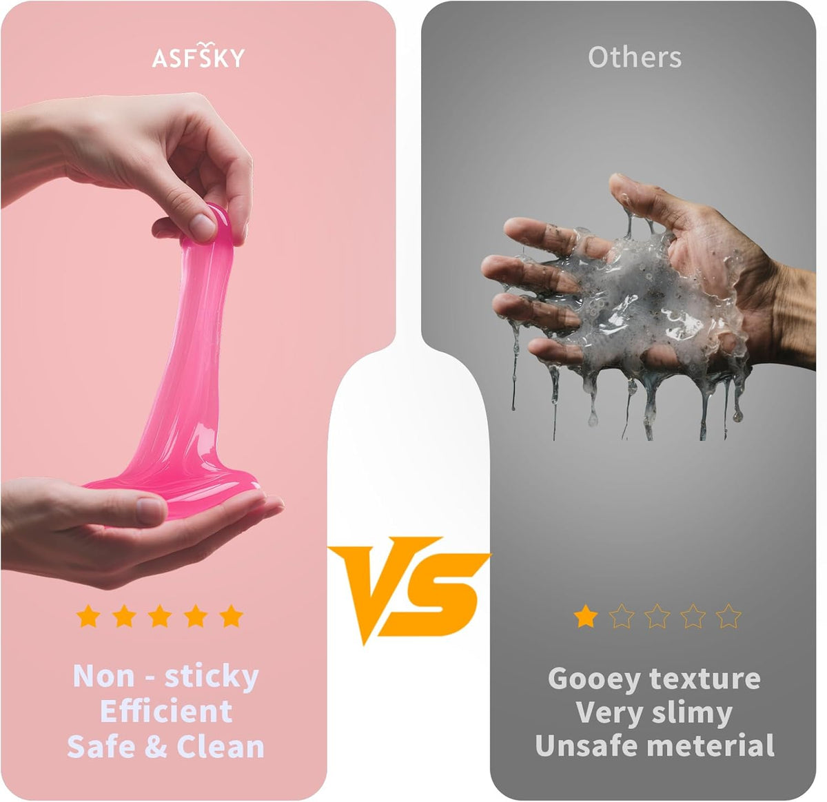 ASFSKY Car Cleaning Gel (Fruit Aroma) Cleaning Putty Universal Dust Cleaning Car Interior Cleaner