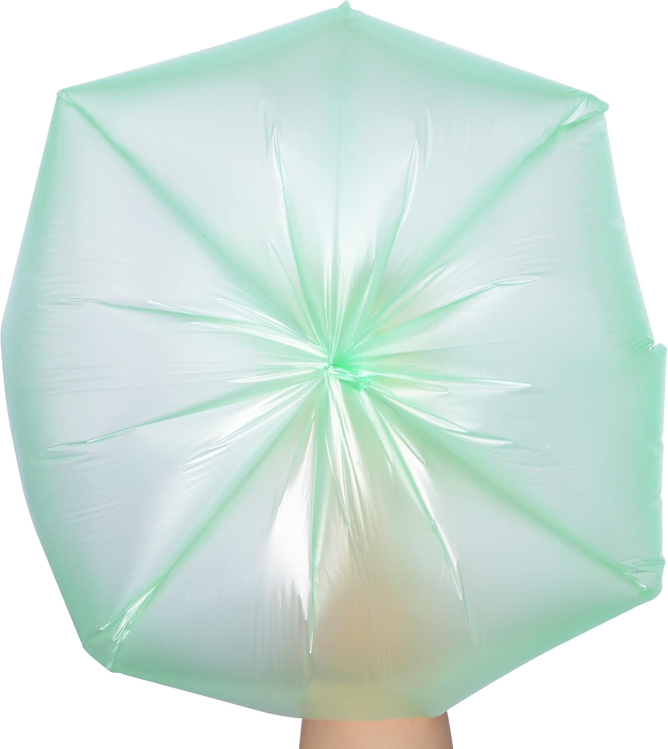 2.6 Gallon Trash Bag 150 Count, Unscented Strong Handle Tie Garbage Bags Fit 10 Litter Trash Can