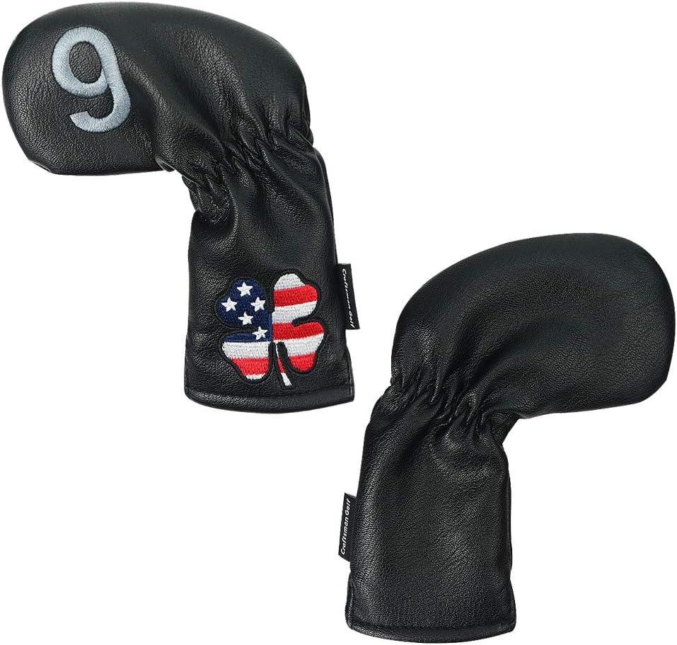 CRAFTSMAN GOLF 11pcs /Set USA US Flag Clover Leather Left Right Black White Green Dark Blue Iron