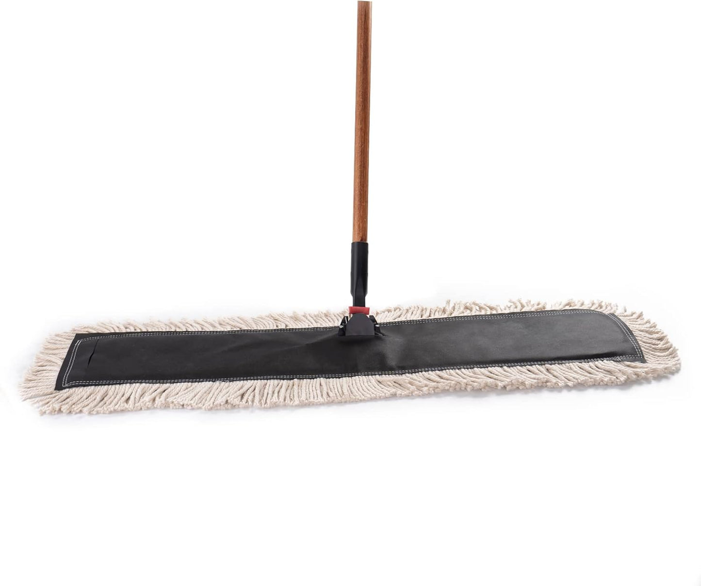 Matthew Cleaning 36'' High Strength Disposable Dust Mop Cotton Cut-end Yarn Mop Replacement Heads