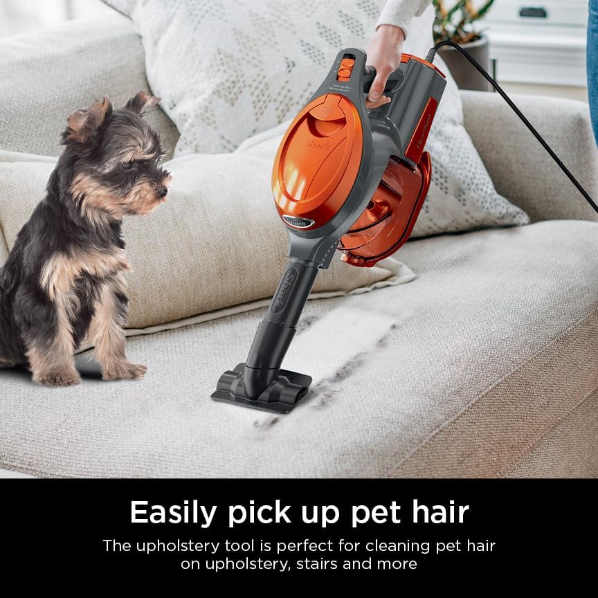 Shark HV302 Rocket Pet Corded Stick Vacuum, Lightweight with Swivel Steering for Carpets & Hard