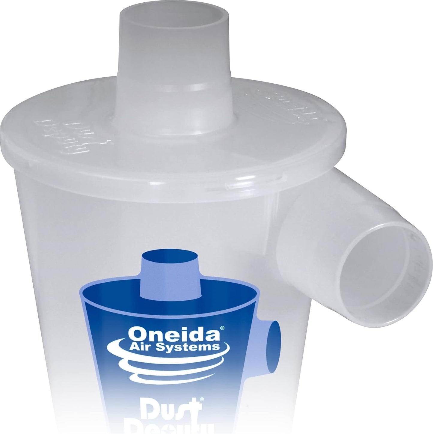 Oneida Air Systems Dust Collector & Cyclone Separator Kit w/ Clear Bucket, DD Deluxe 5-Gal
