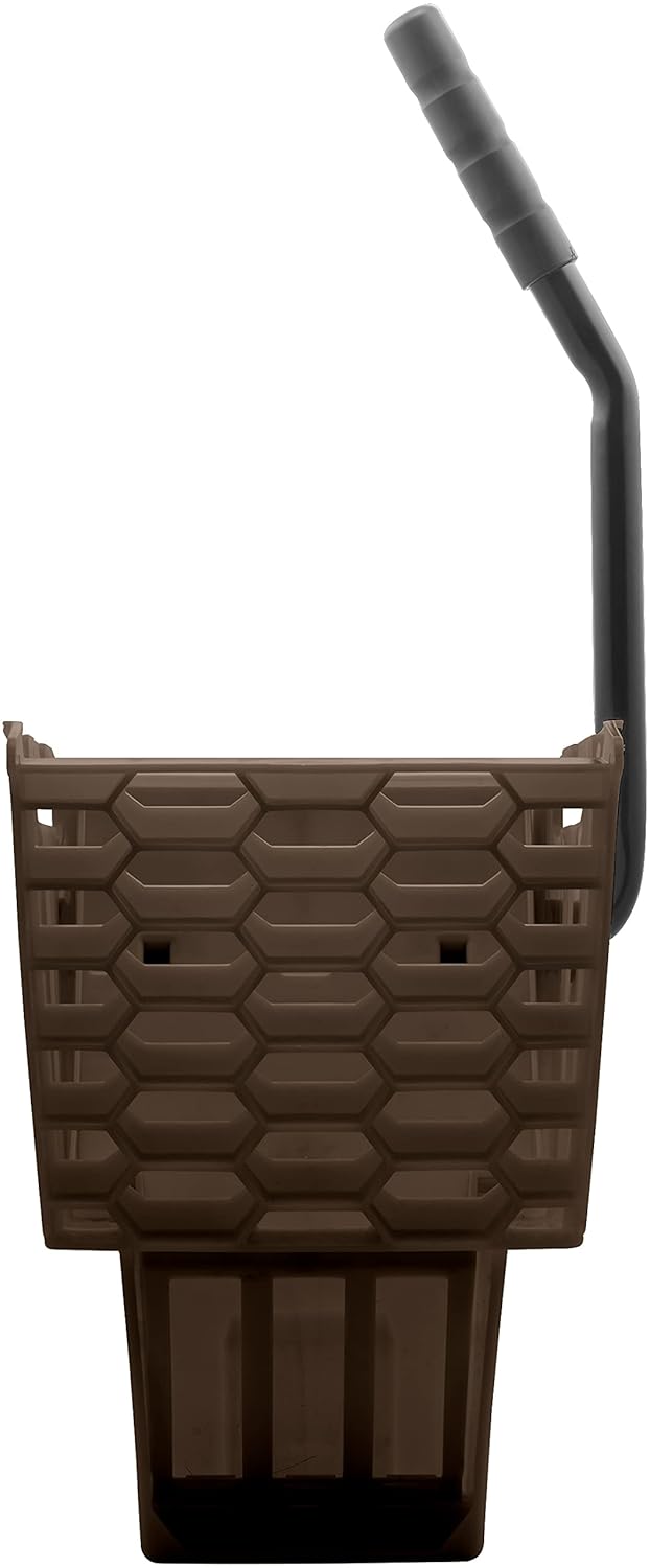 Carlisle FoodService Products Omnifit Mop Bucket with Side Press Wringer for Floor Cleaning