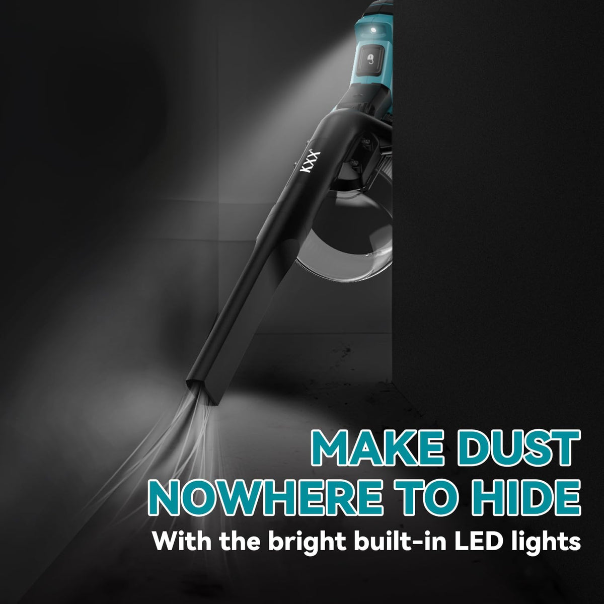 KXX Cordless Vacuum for makita 18V Battery, Handheld Electric Power Vacuum Cleaner for Hardwood