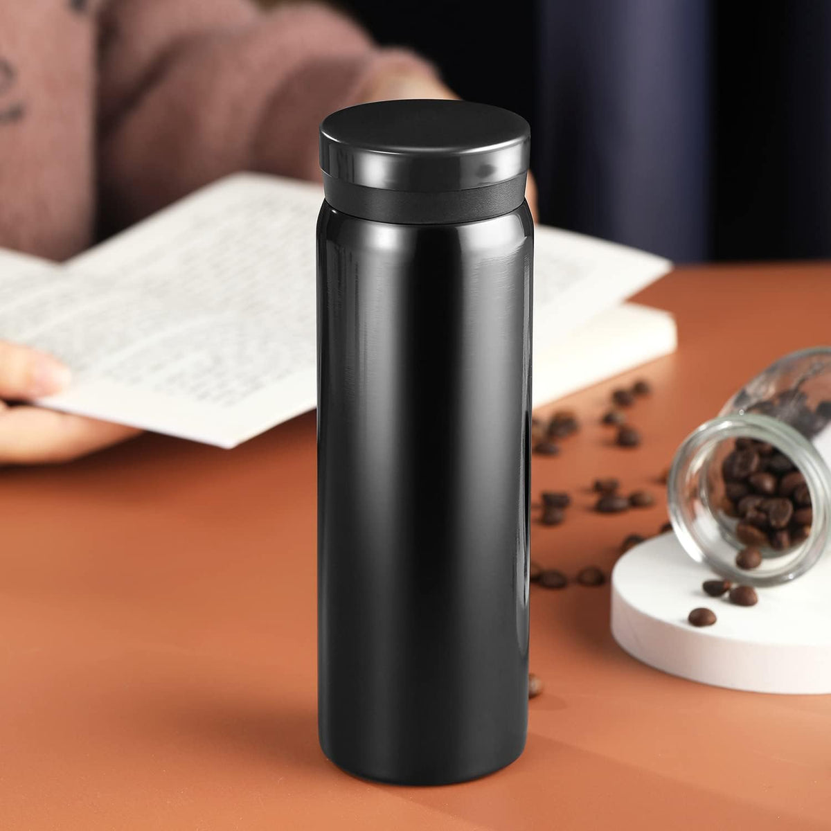 Mini Thermos Cute Water Bottle - 7 oz Tiny Insulated Vacuum 18/10 Stainless Steel Small Flask