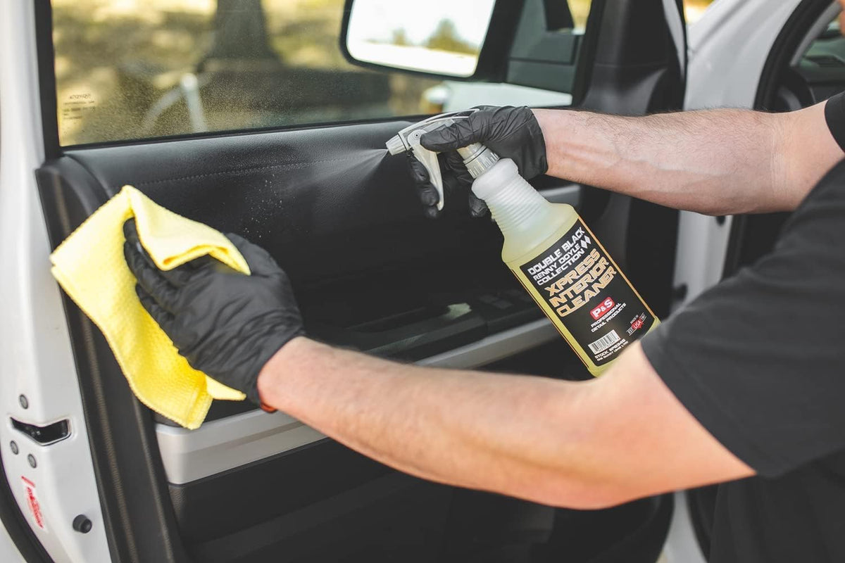 P & S Professional Detail Products Xpress Interior Cleaner – Safe for Leather, Vinyl, Plastic &