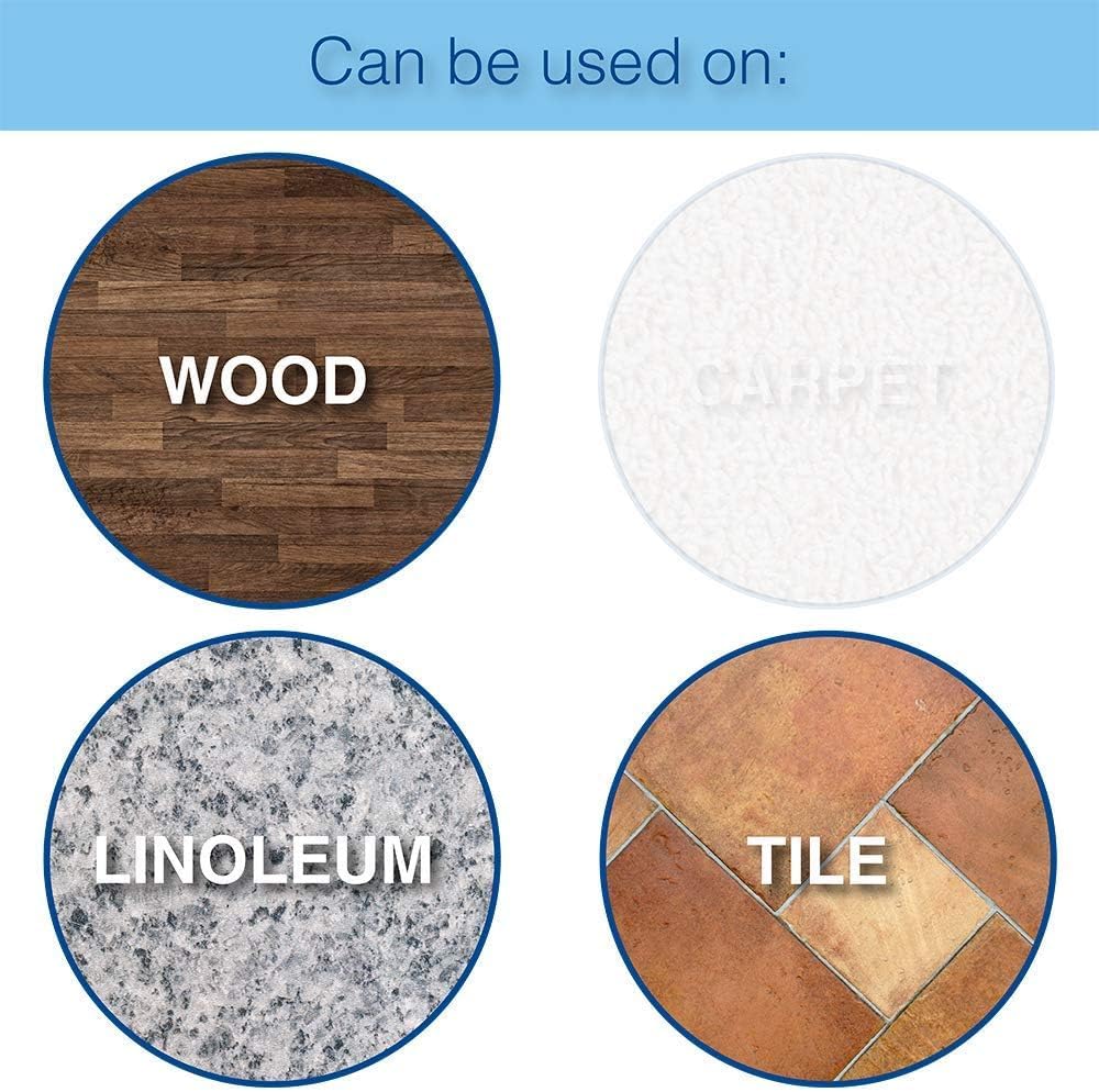 SOFTTOUCH 4799095N Heavy Duty 1 Inch Felt Furniture Pads to Protect Hardwood Floors from Scratches