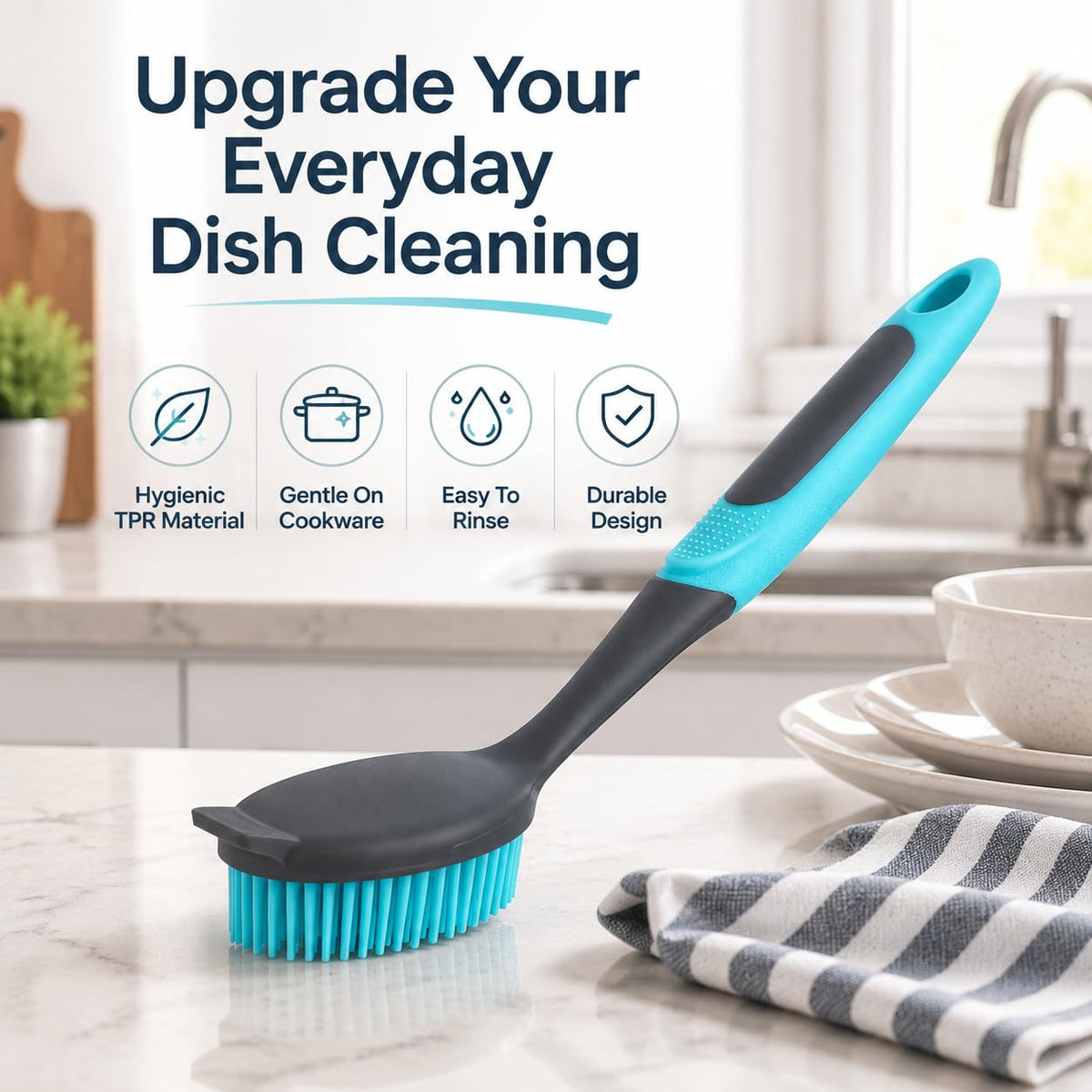 PHYEX 2-Pack Dish Brush with Handle