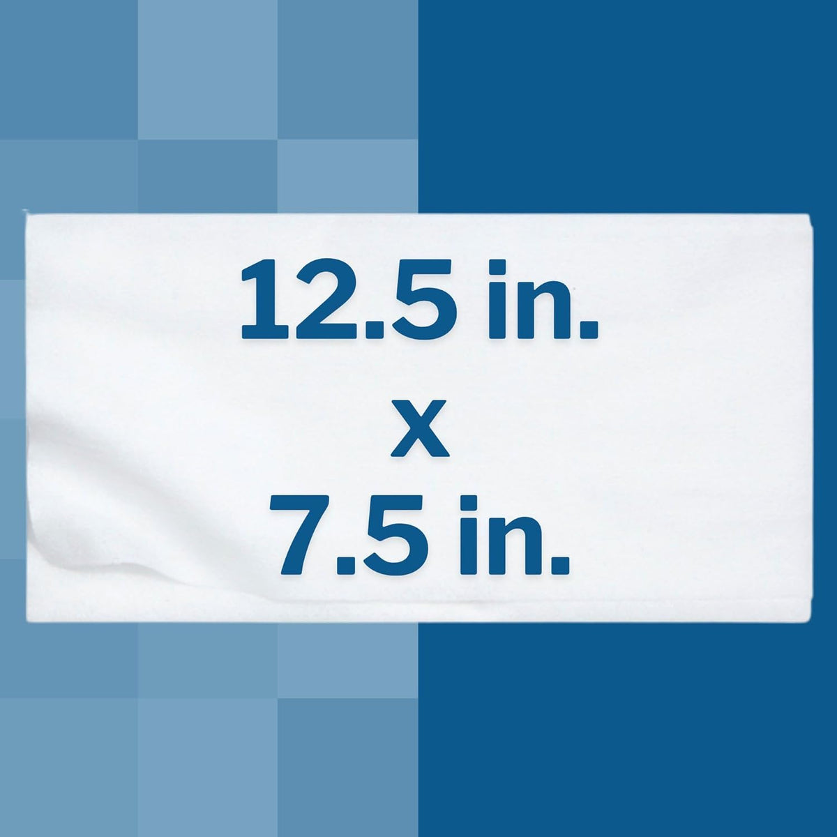 McKesson Washcloth Wipes for Adults, Unscented (6 Pack, 576 Washcloths) Disposable Wash Cloths for