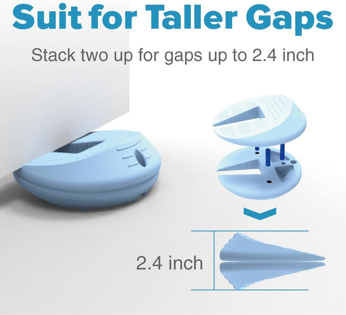 Door Pinch Guard and Door Slam Stopper, Durable Silicone Door Finger Pinch Guard, Prevents Finger