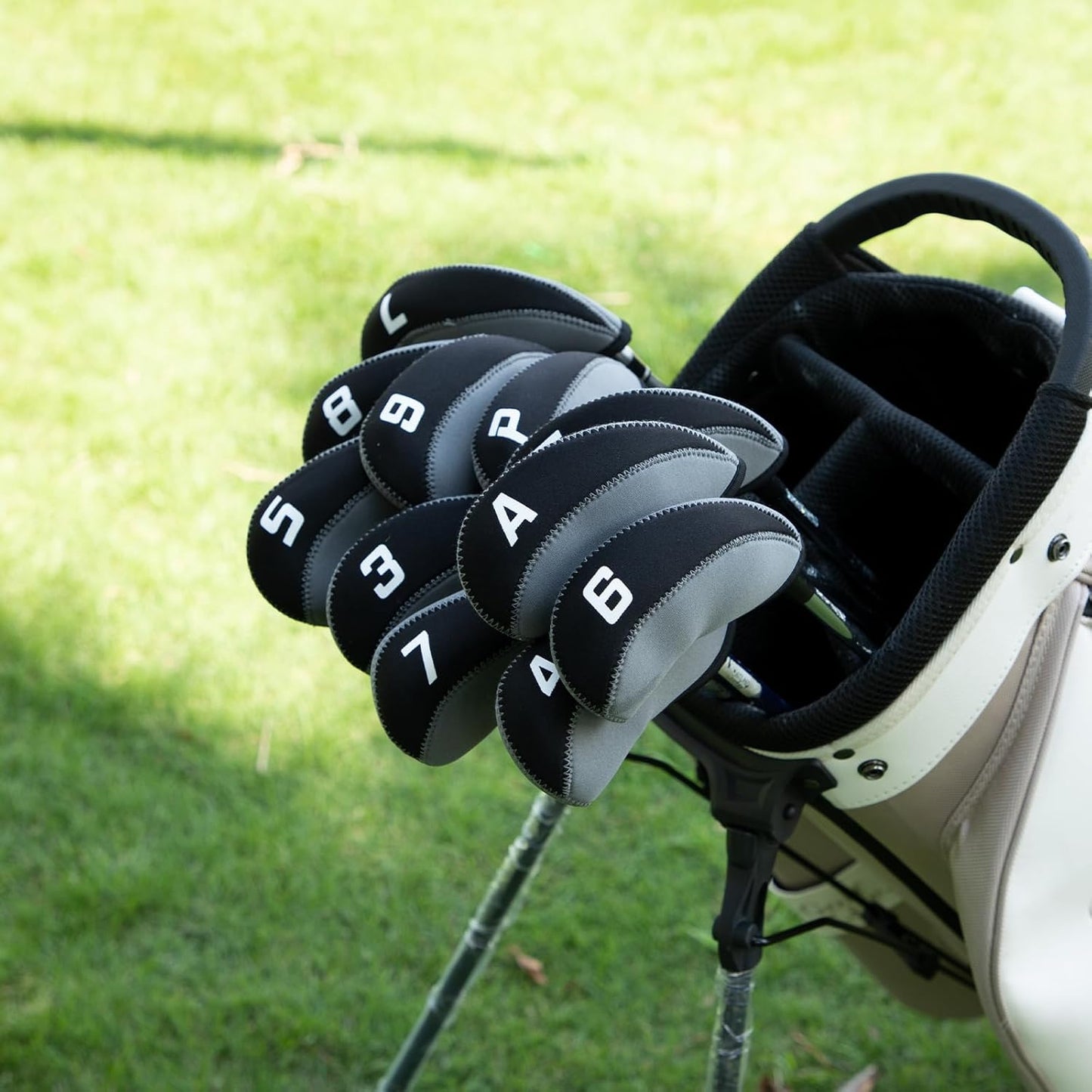Golf Iron Covers for Golf Clubs Neoprene Golf Iron Cover Set 11pcs/10pcs Golf Iron Headcovers Golf
