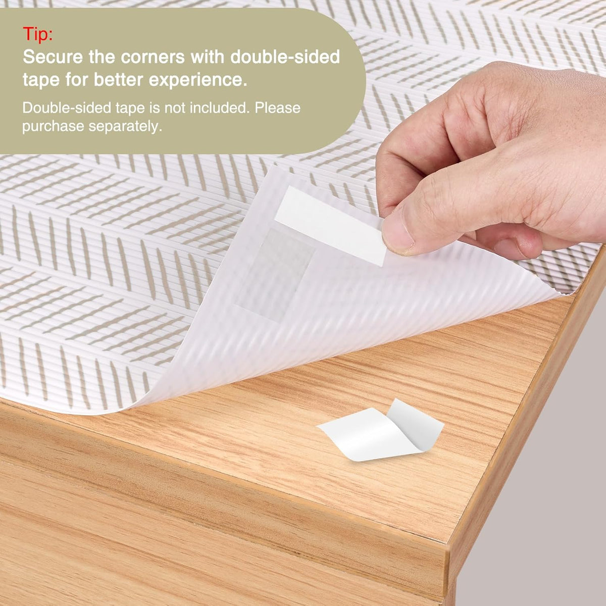 Glotoch Shelf Liners for Kitchen Cabinets, 12in x 20FT Non-Adhesive Liners for Shelves,Non Slip