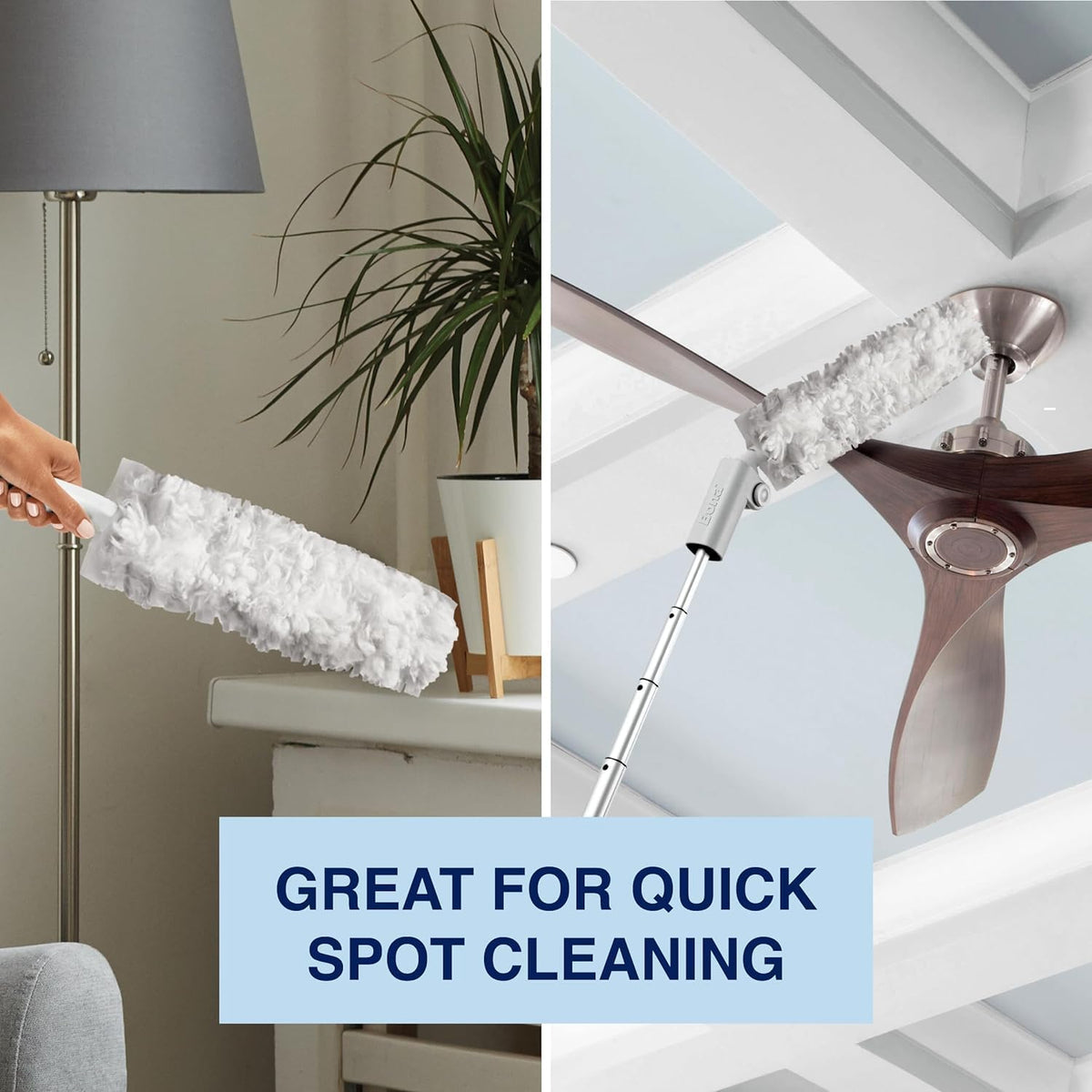 Bona Disposable Duster Refills - 9 Pack - High Performance Dusting System - Microfiber Dusters