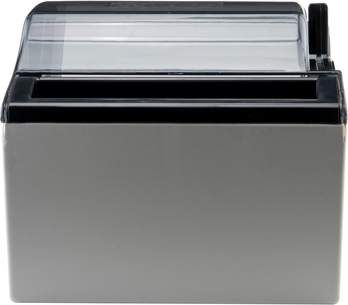 Winco Paper Towel Dispenser, Medium, Gray, Black