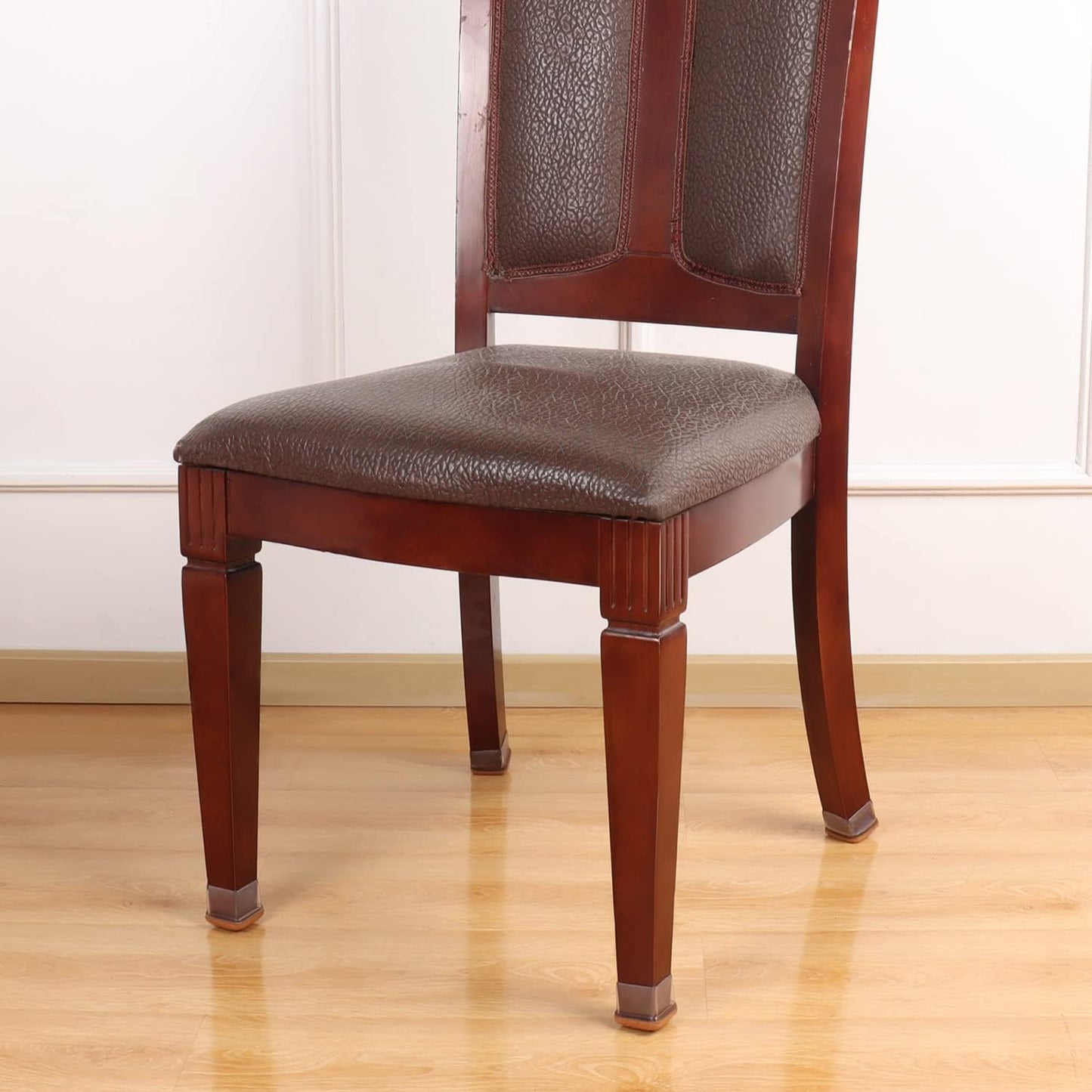 Ezprotekt Chair Leg Floor Protectors for Hardwood Floors, Felt Furniture Pads, Silicone Felt