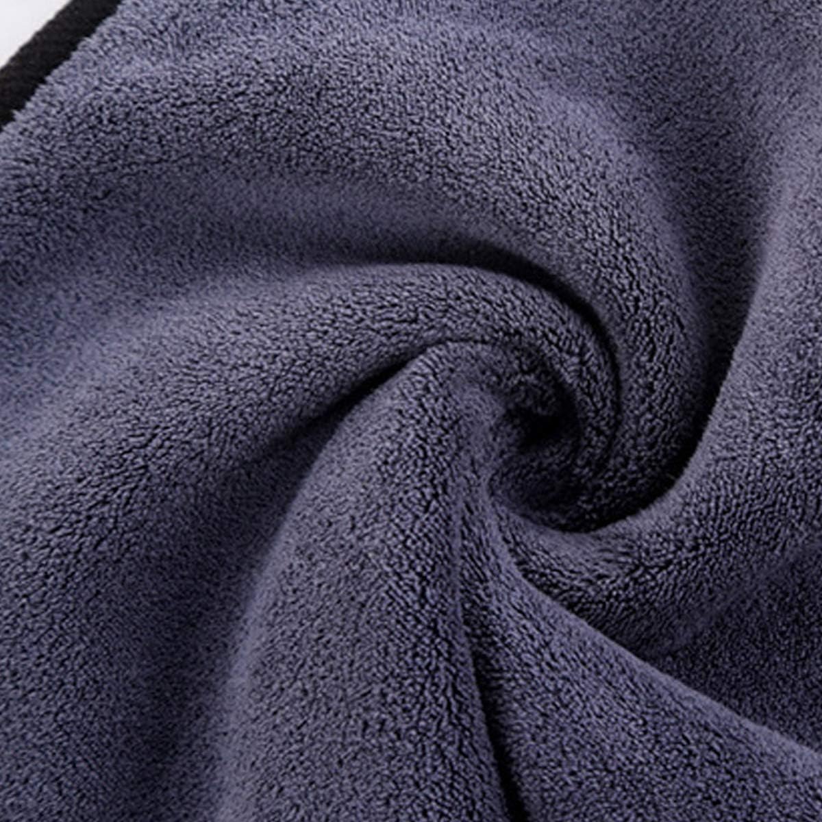 Large Microfiber Drying Towel for Car, Great Thick Soft Plush Towels, 36 x 24inches 800GSM