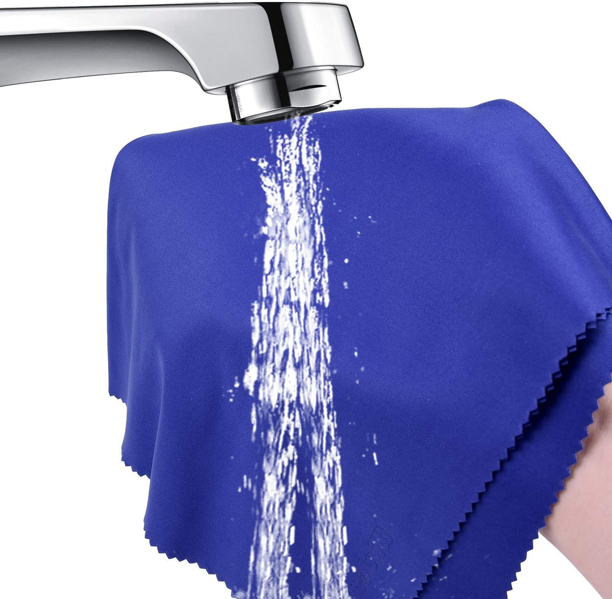 Wisdompro Extra Large 4-Pack Microfiber Cleaning Cloth For Laptop, LCD TV, Computer Screen