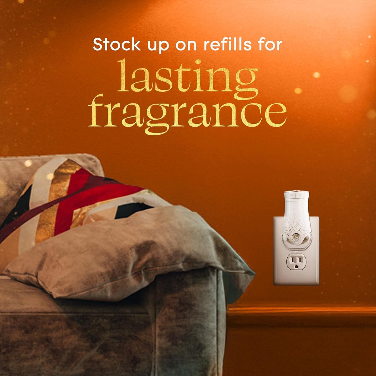 Glade PlugIns Refills Air Freshener, Pumpkin & Ginger, Scented and Essential Oils for Home and