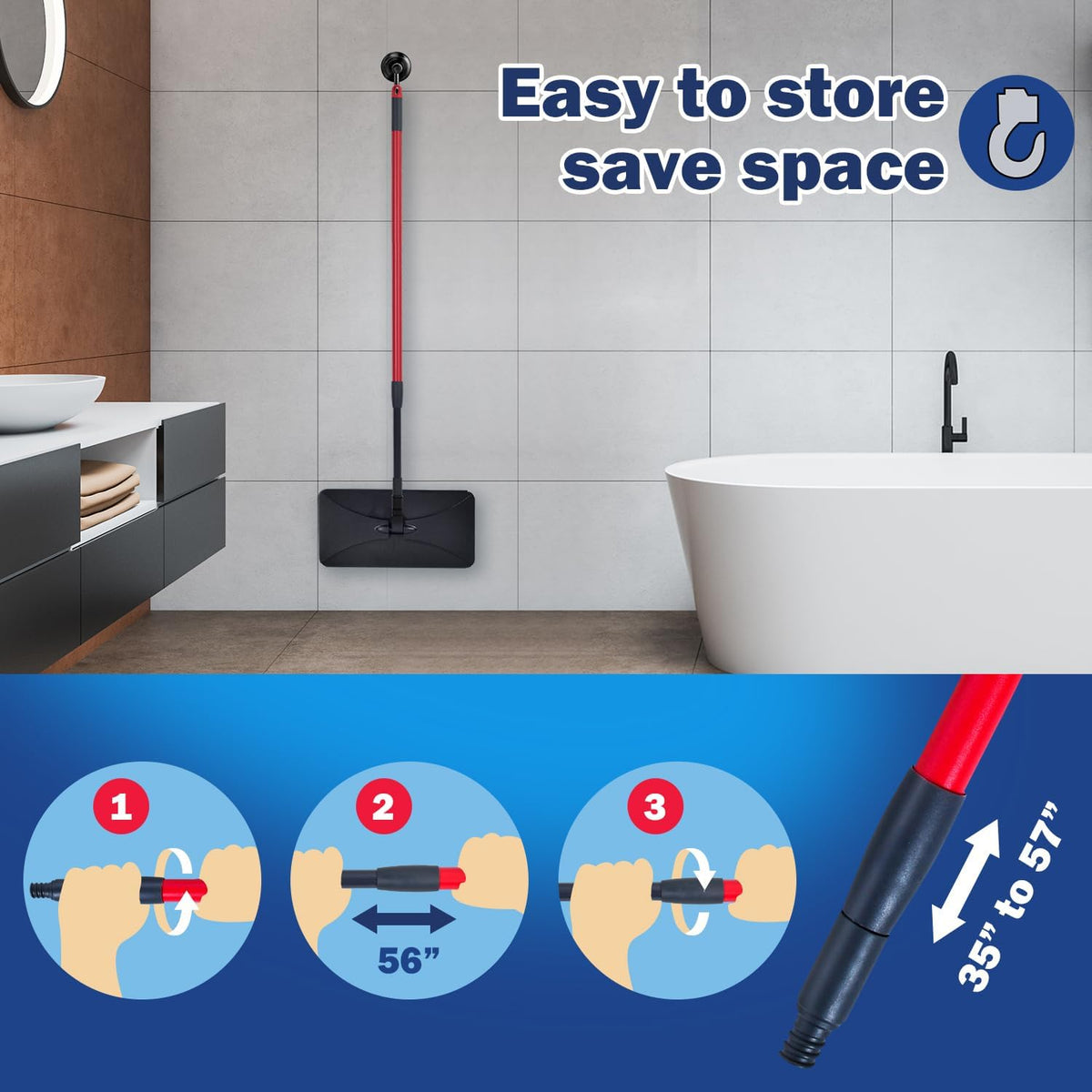 Matthew Microfiber Mop Refills Compatible with Hardwood Floor 'N More, Mop Head Replacement