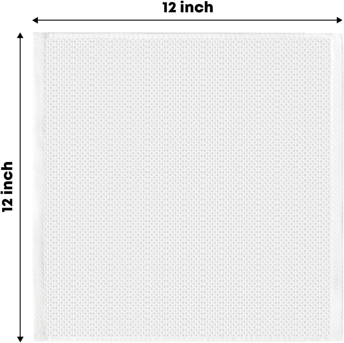 Artoid Mode 100% Cotton White Waffle Weave Kitchen Dish Cloths, 12x12 Inch Ultra Soft Absorbent
