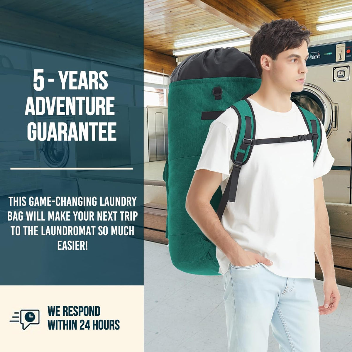 Laundry Backpack with Shoulder Straps,Laundry Bag Extra Large 115L,Laundry Backpack Heavy Duty with