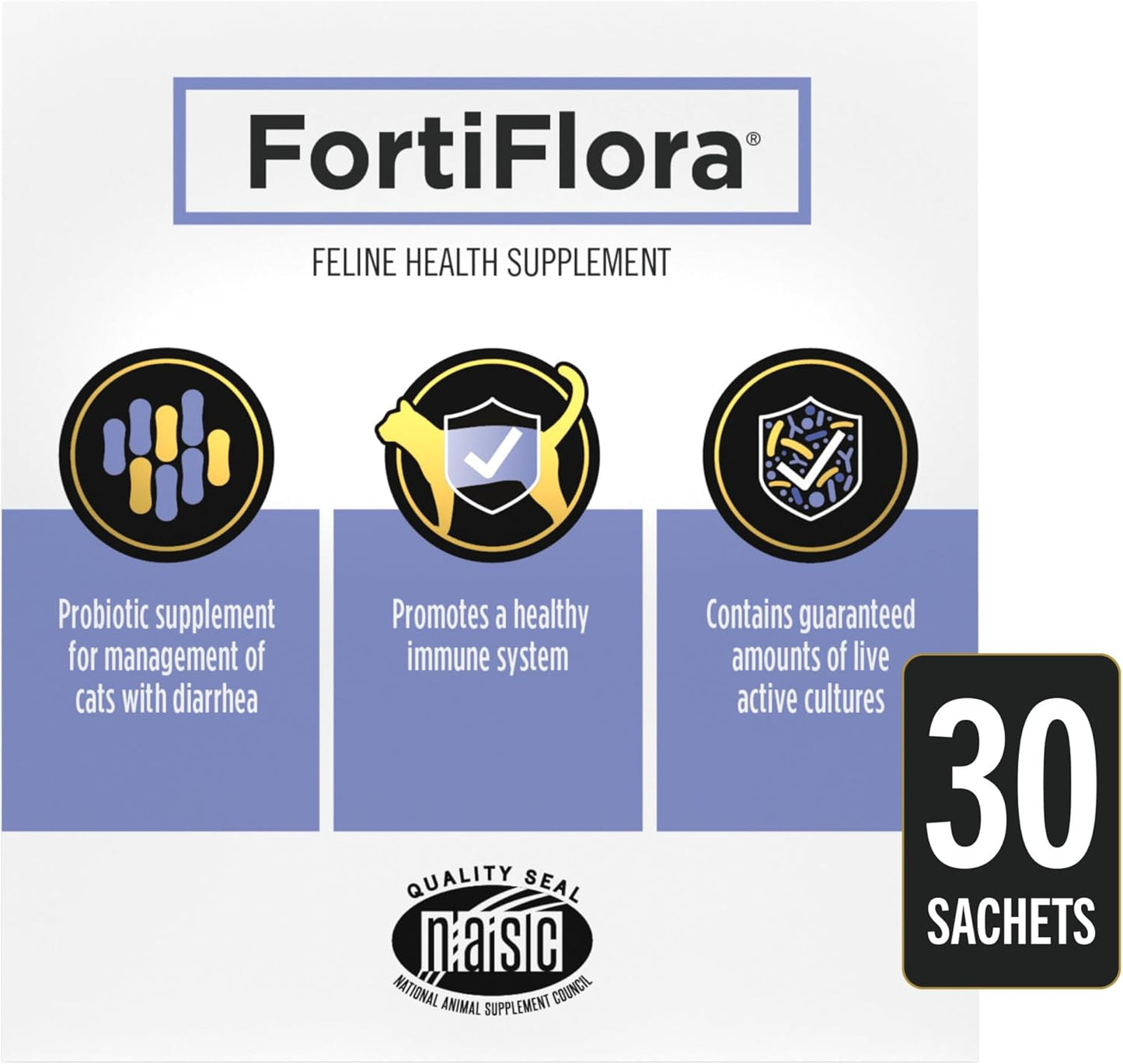 Purina Pro Plan Veterinary Supplements FortiFlora Cat Probiotic Supplement for Cats with Diarrhea