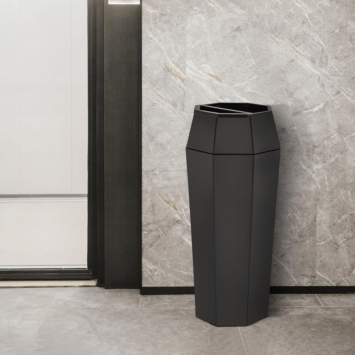 Dyna-Living Commercial Heavy-Duty Trash Cans Outdoor Garbage Can with Lid Large Trash Cans with