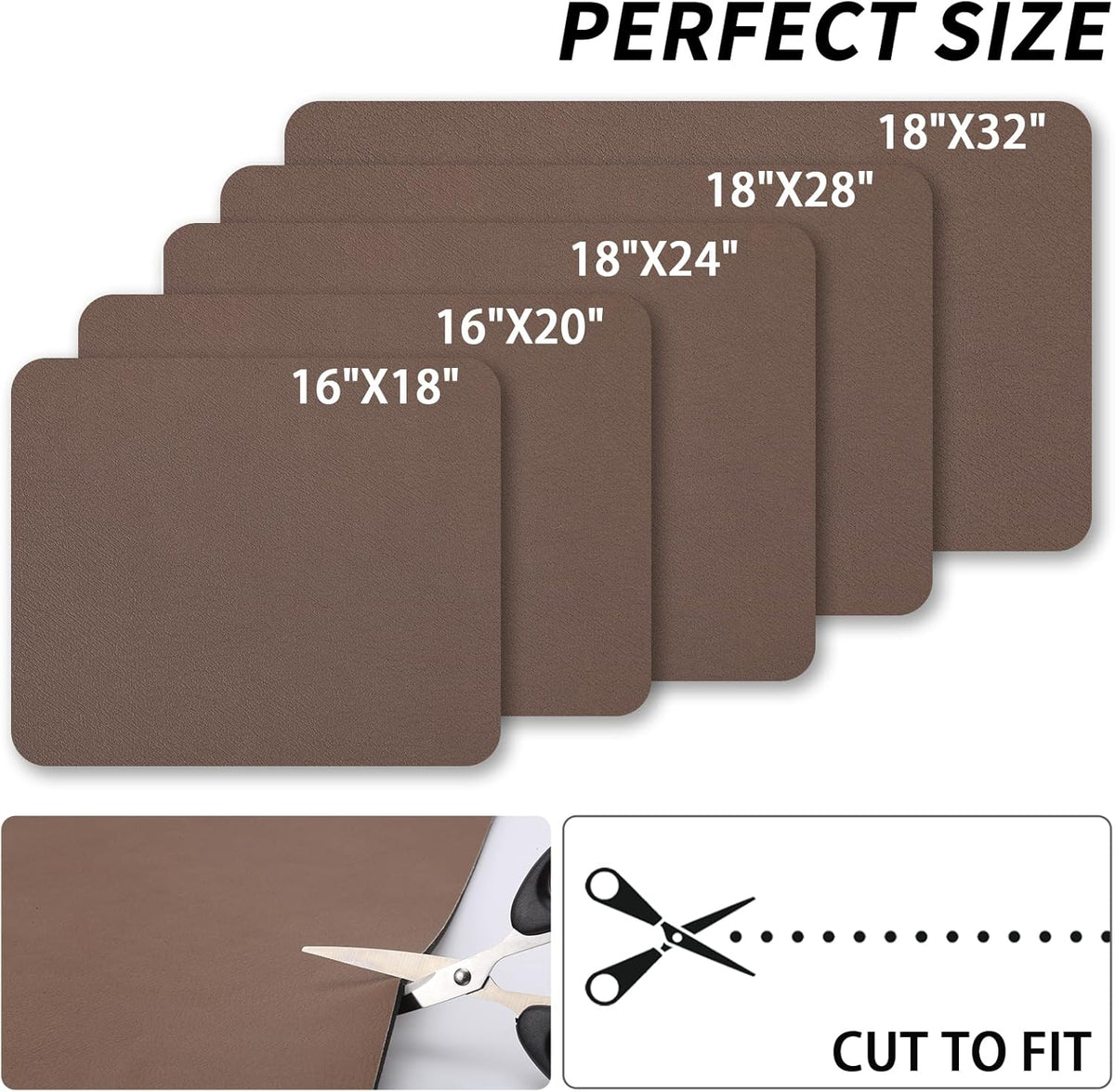 Dish Drying Mat for Kitchen Counter, Heat Resistant Drainer Mats with Non-slip Rubber Backed, Hide