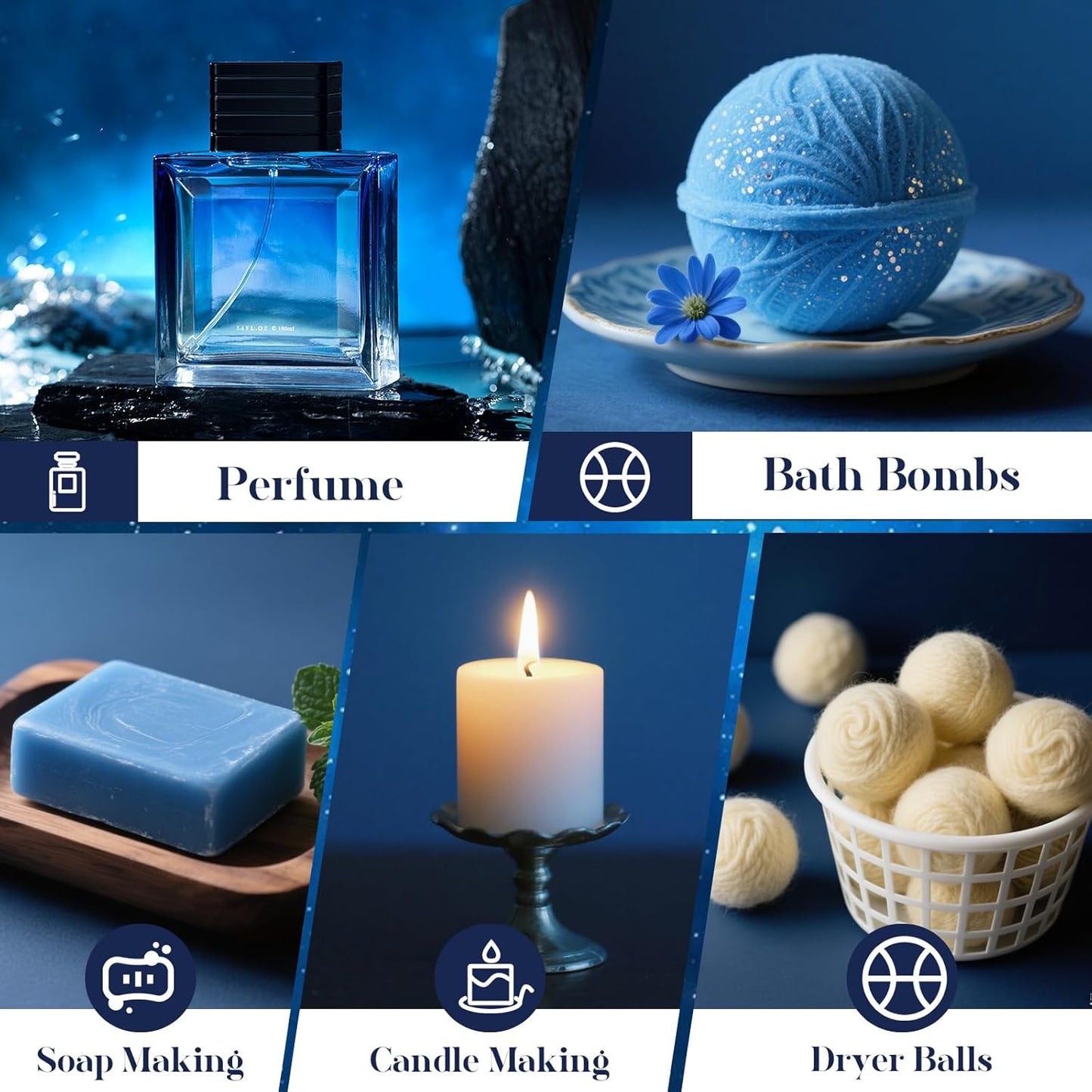 Essential Oil Blends, Starry Spell Essential Oil Set for Diffusers for Home, Humidifiers, Candle