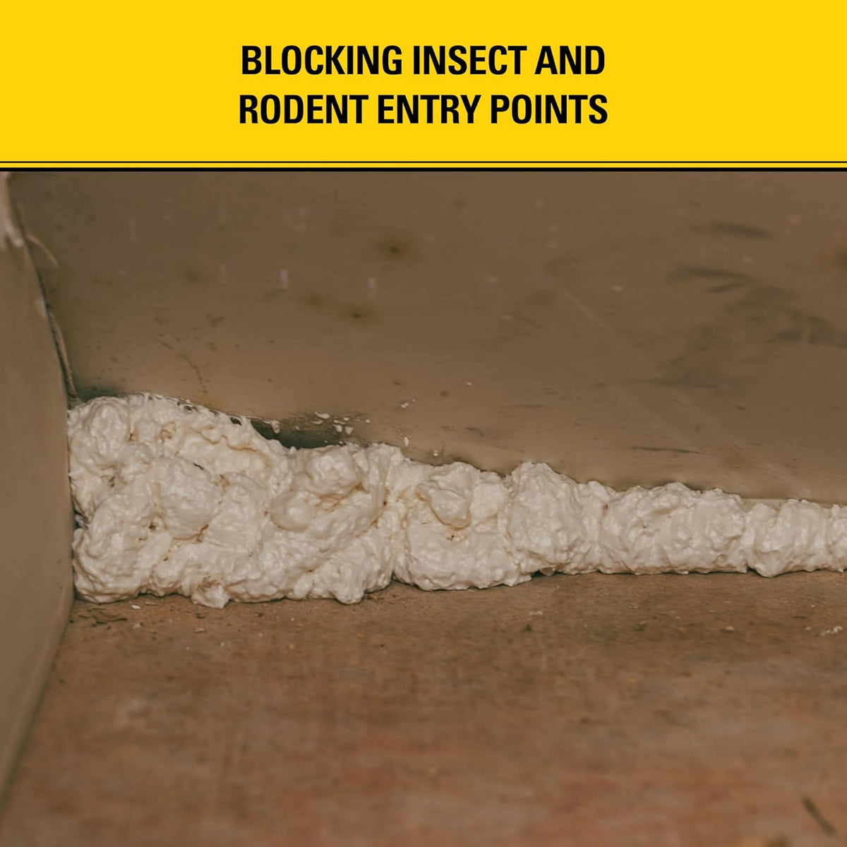 Stanley F993 Expanding Foam Sealant Spray – (1x12oz) Gaps & Cracks Filler, PestBlocker for