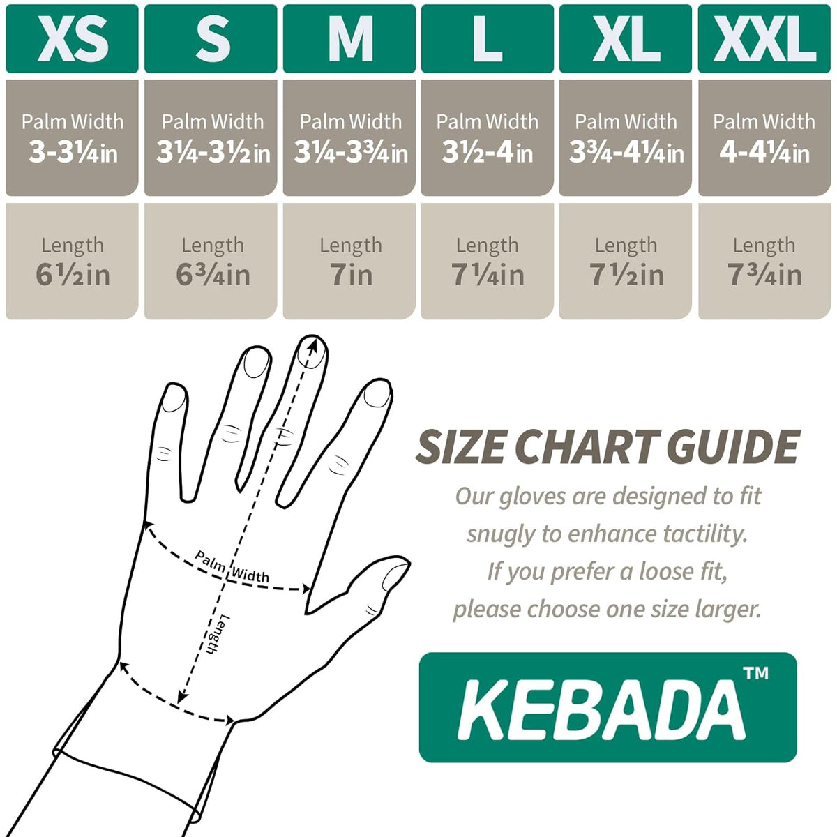 Kebada W1 Work Gloves for Men and Women, PU Coated Safety Gloves with Grip, Touchscreen, Ideal for