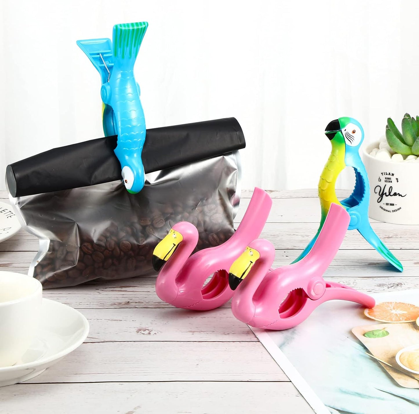4 Pieces Beach Towel Clip Jumbo Size Chair Clips Towel Holder Clothes Pegs Christmas Stocking Clamp