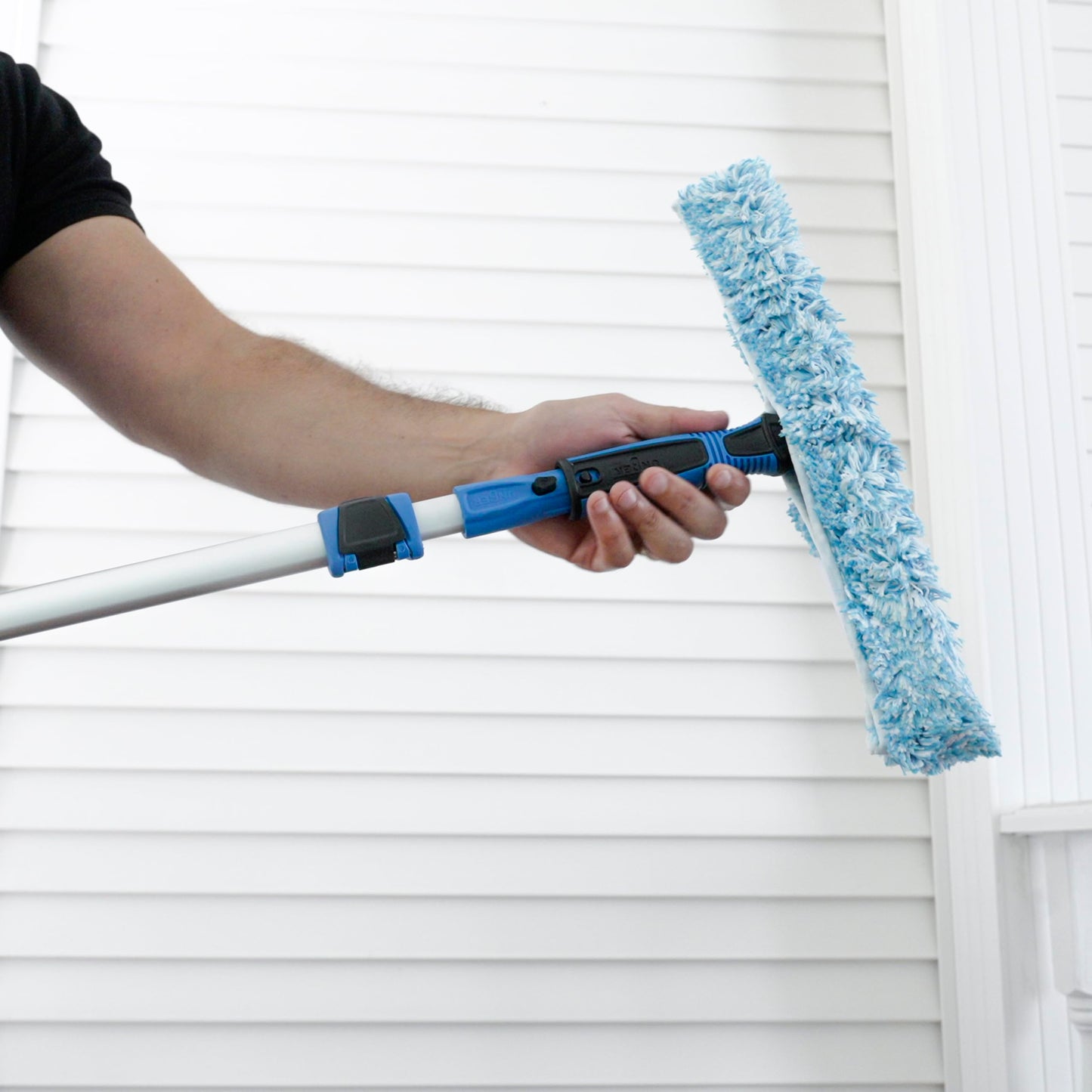 Unger Professional Connect and Clean Total Pro Cleaning Kit, All-in-One Household Window Washing