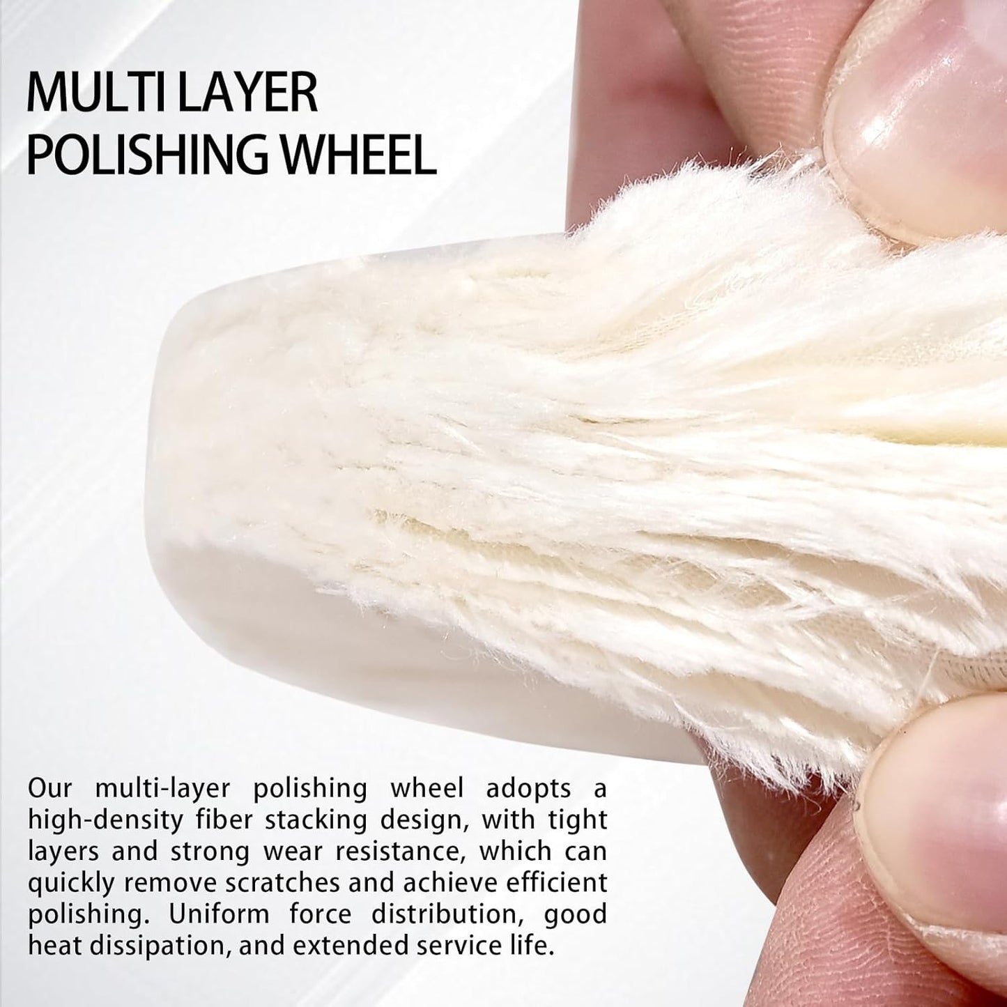6PCS Buffing Wheels for Drill and 3 PCS Polishing Compounds, Wheel Polishing Kit, Polishing Wheel