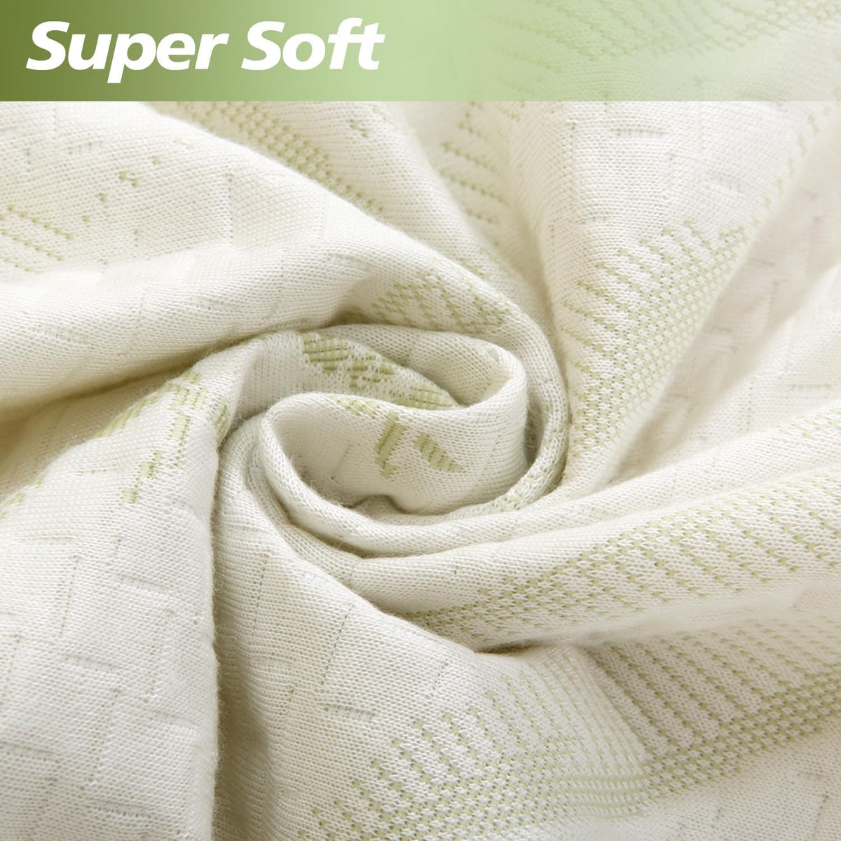 King Mattress Protector Waterproof Mattress Pad Washable Bamboo Rayon Mattress Cover Breathable