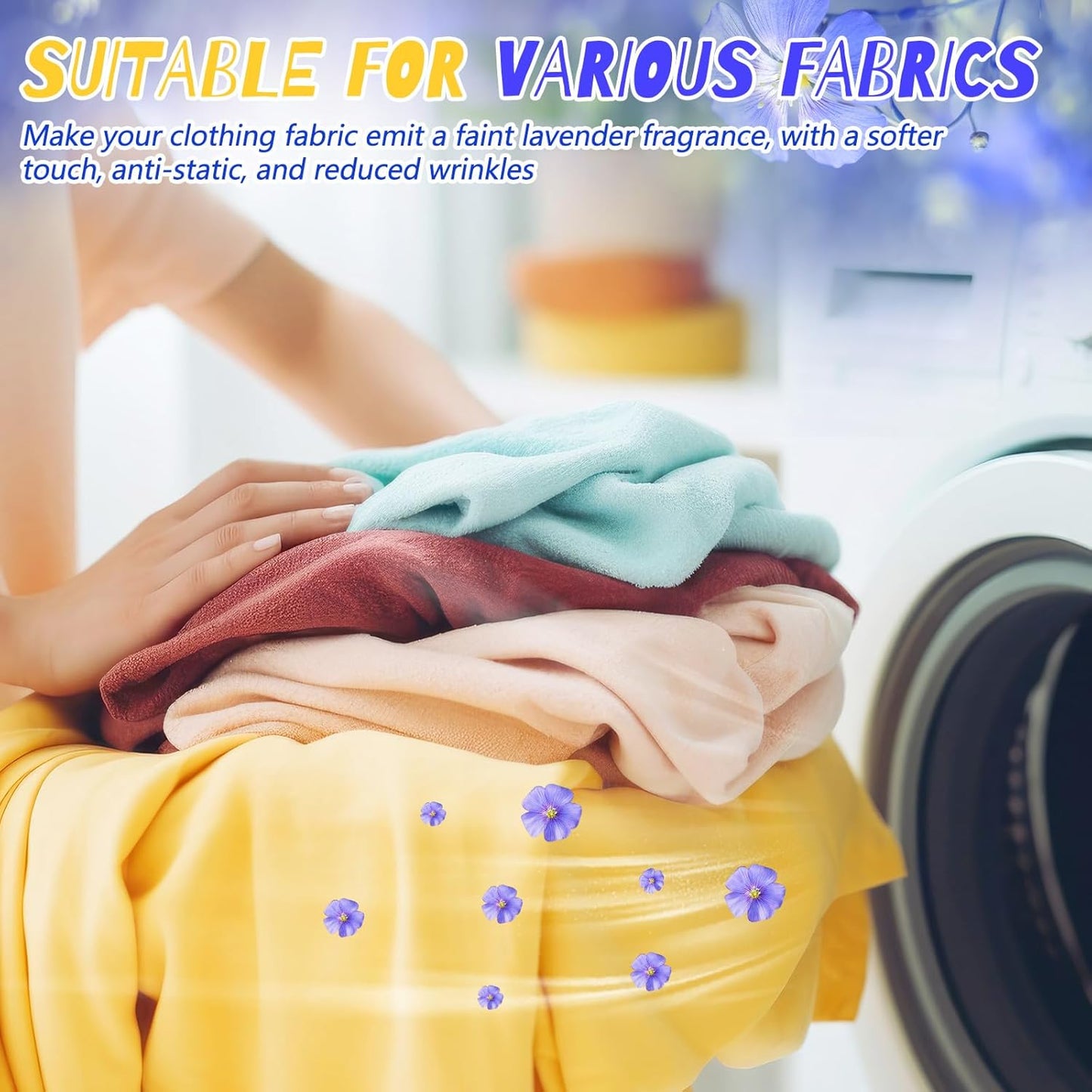 600 Count Flax Scent Dryer Sheets Fabric Softener Fresh Scent Dryer Sheets Bulk Naturally Softens