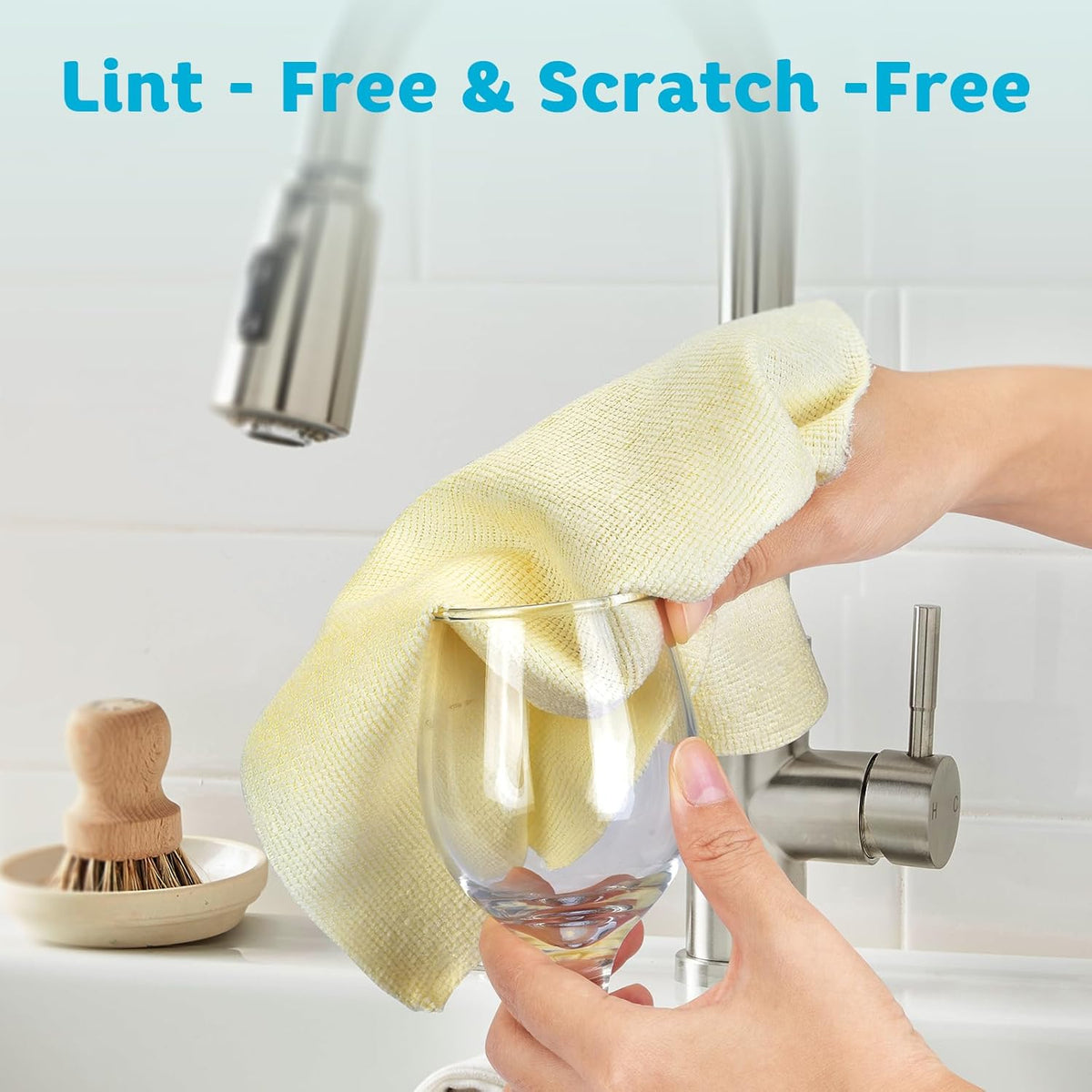 Matthew Microfiber Cleaning Cloth Roll 72Pack (12" x 12") Reusable Paper Towels&Washable Tear Away
